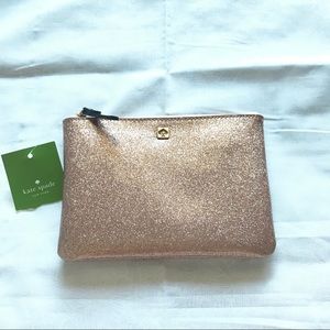 NWT Rose Gold Kate Spade Pouch